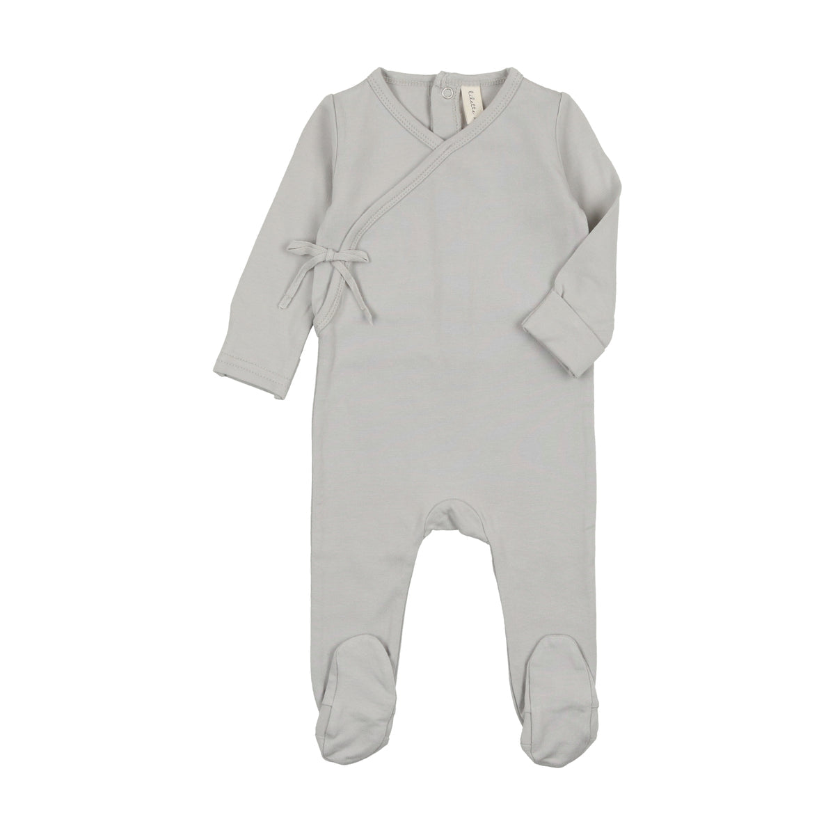 Lilette Brushed Cotton Wrapover Footie Set