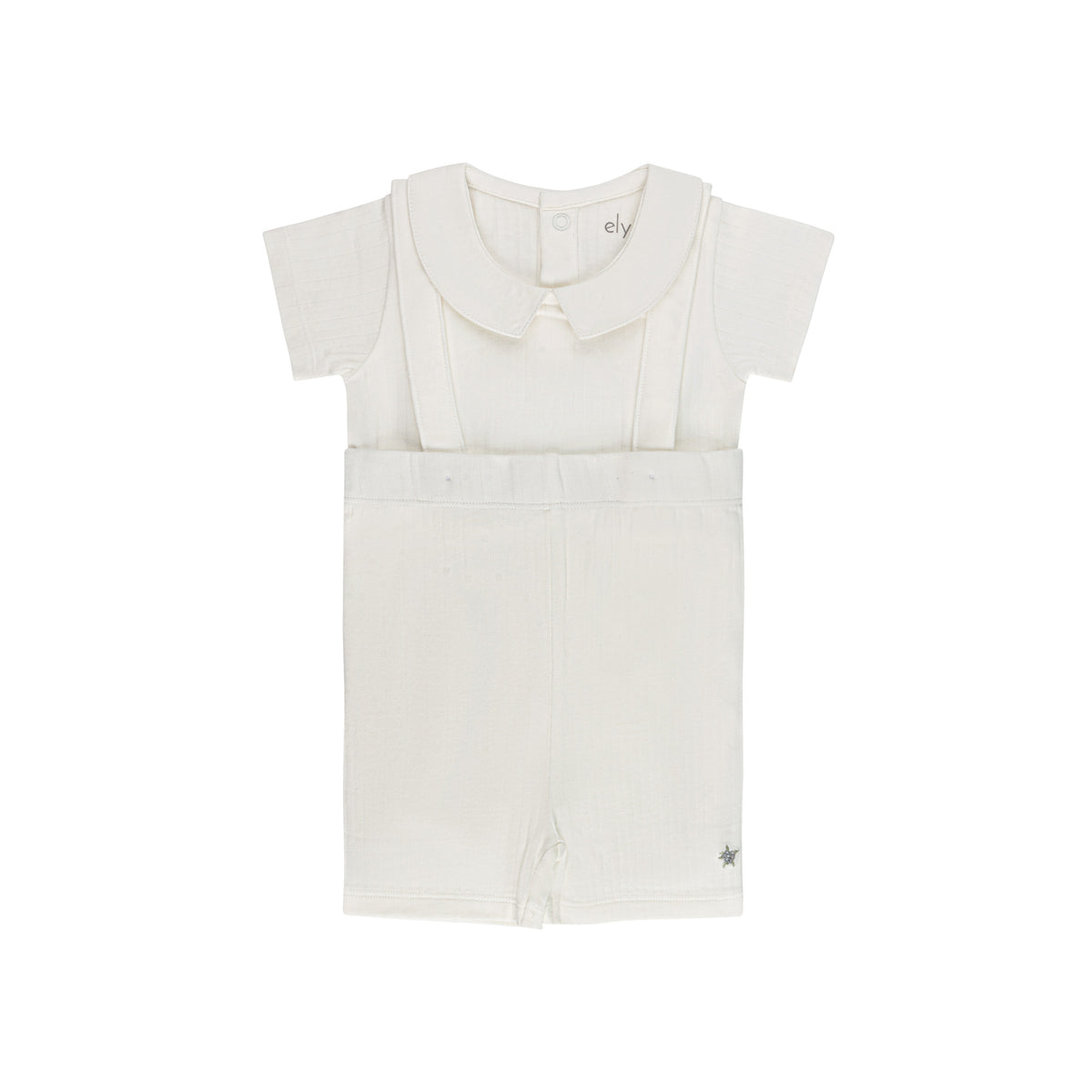 Ely's & Co Wide Rib Rosebud 2 Piece Set