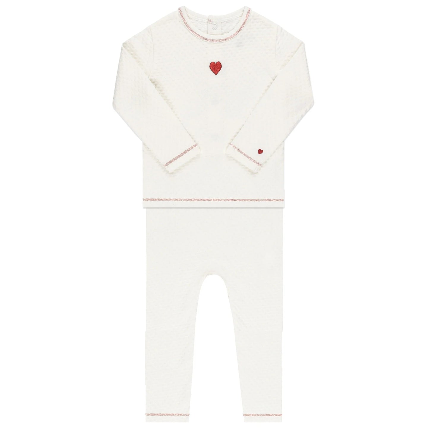 Ely's & Co Heart and Star Long Sleeve Lounge Set