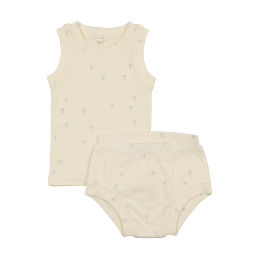 Lilette All Over Hot Air Balloon Sleeveless Set