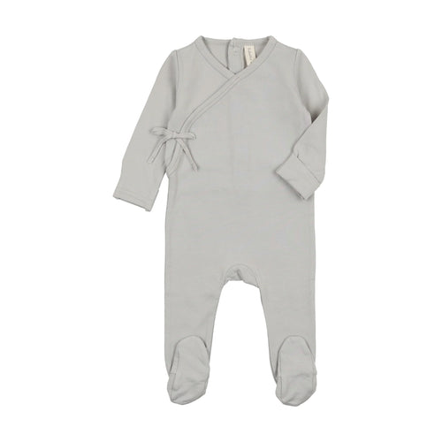 Lilette Brushed Cotton Wrapover Footie