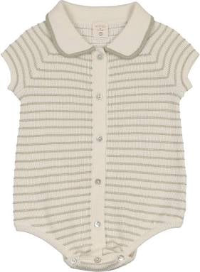 Analogie Textured Knit Romper