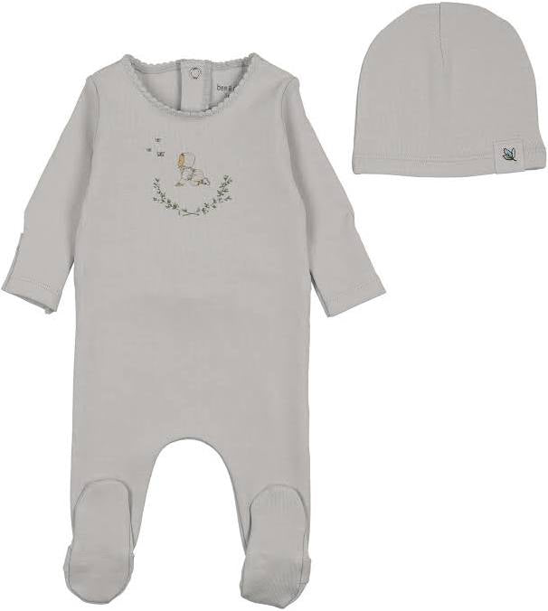 Bee&Dee Baby Image Footie/Beanie