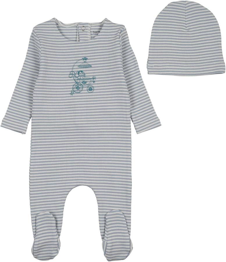 Bee&Dee Carriage Sketch Footie/Beanie
