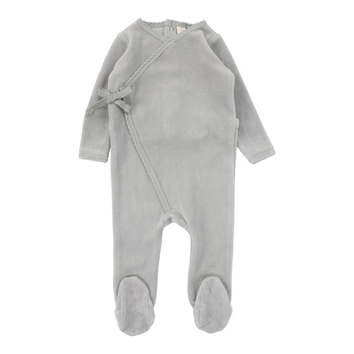 Lilette Velour Wrap Footie