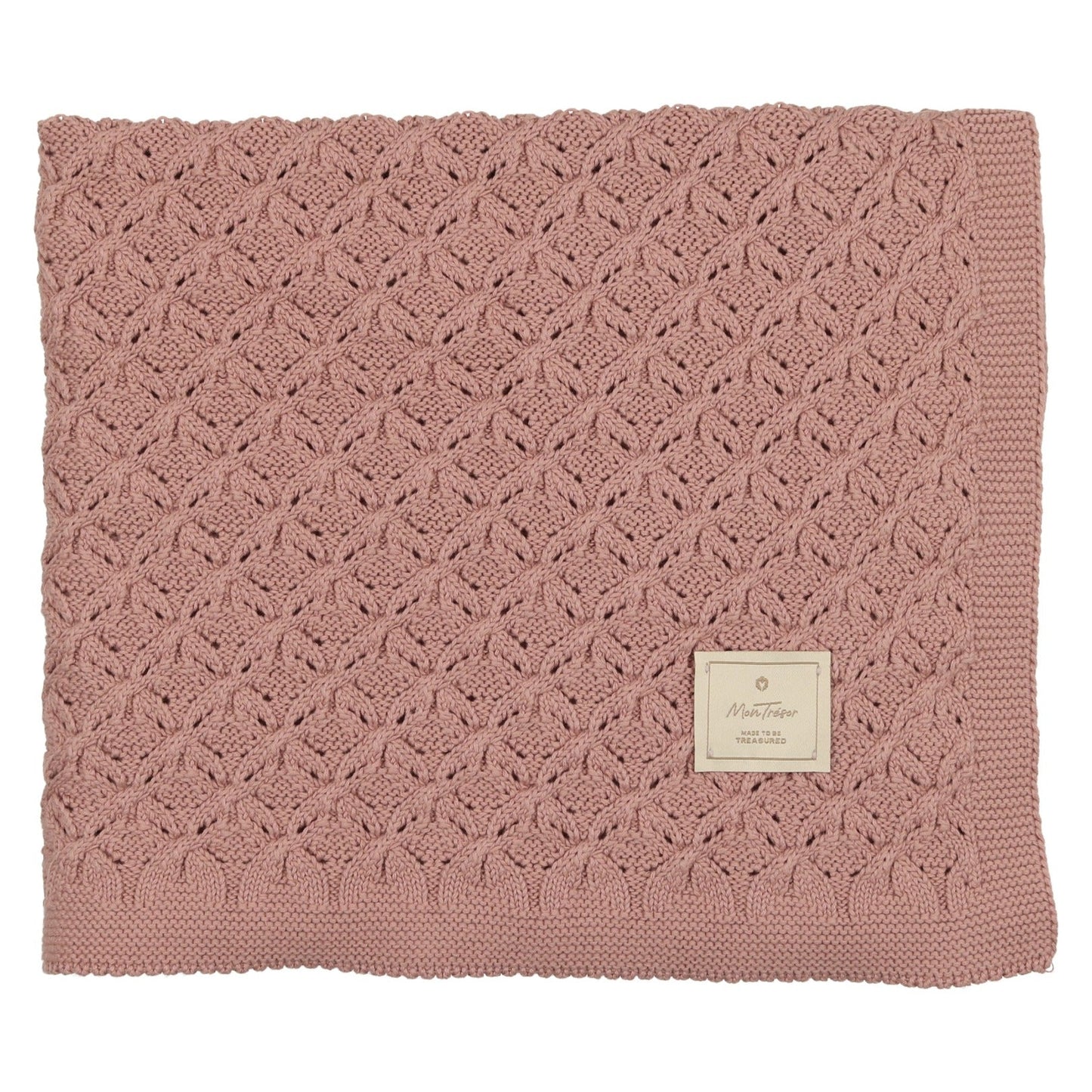Mon Tresor Extra Luxe Knit Blanket