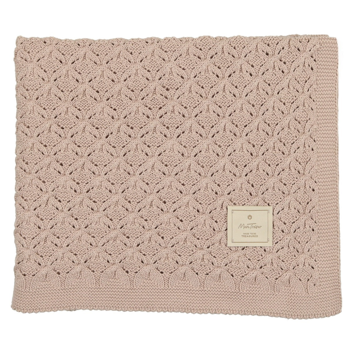 Mon Tresor Extra Luxe Knit Blanket