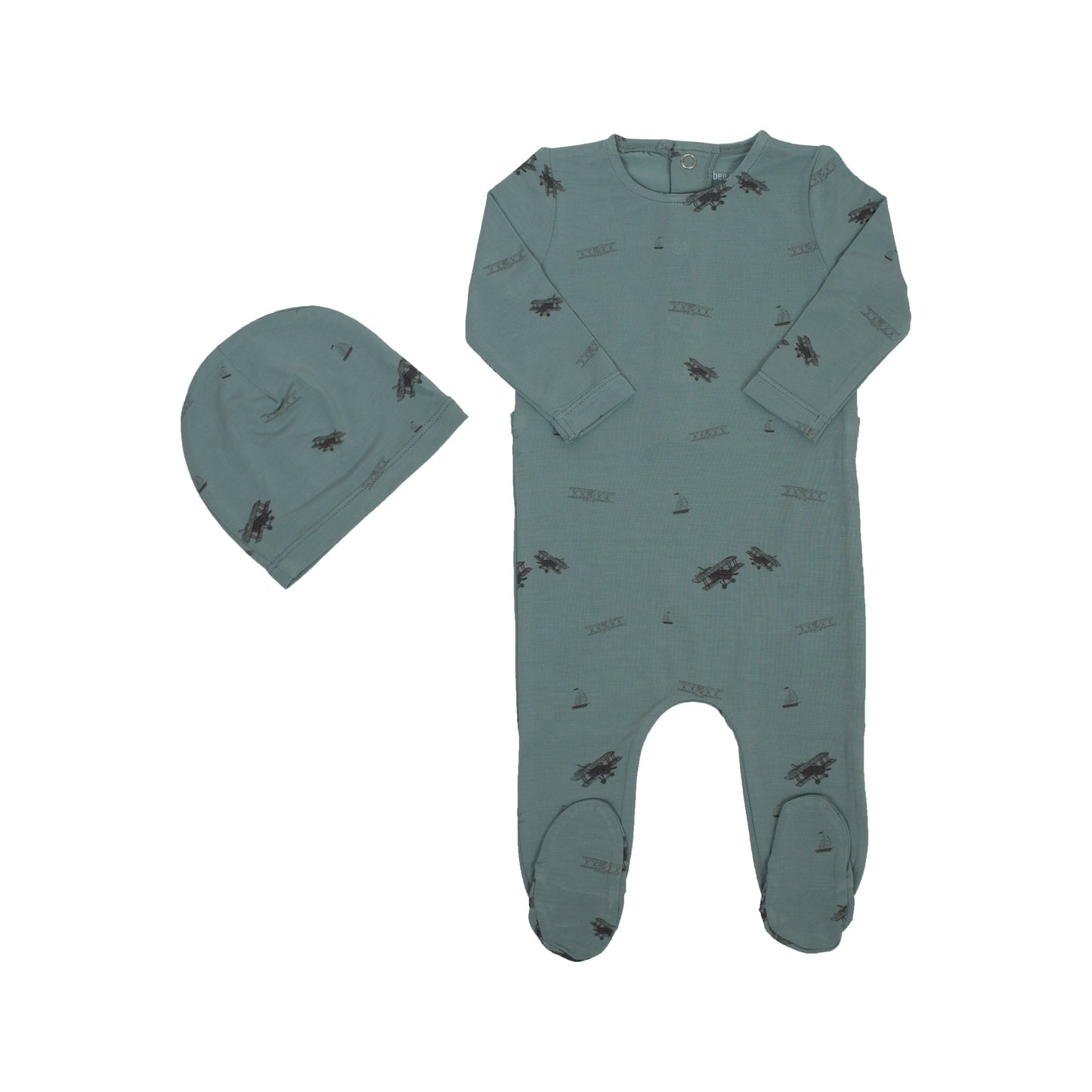 Bee&Dee Printed Modal Footie