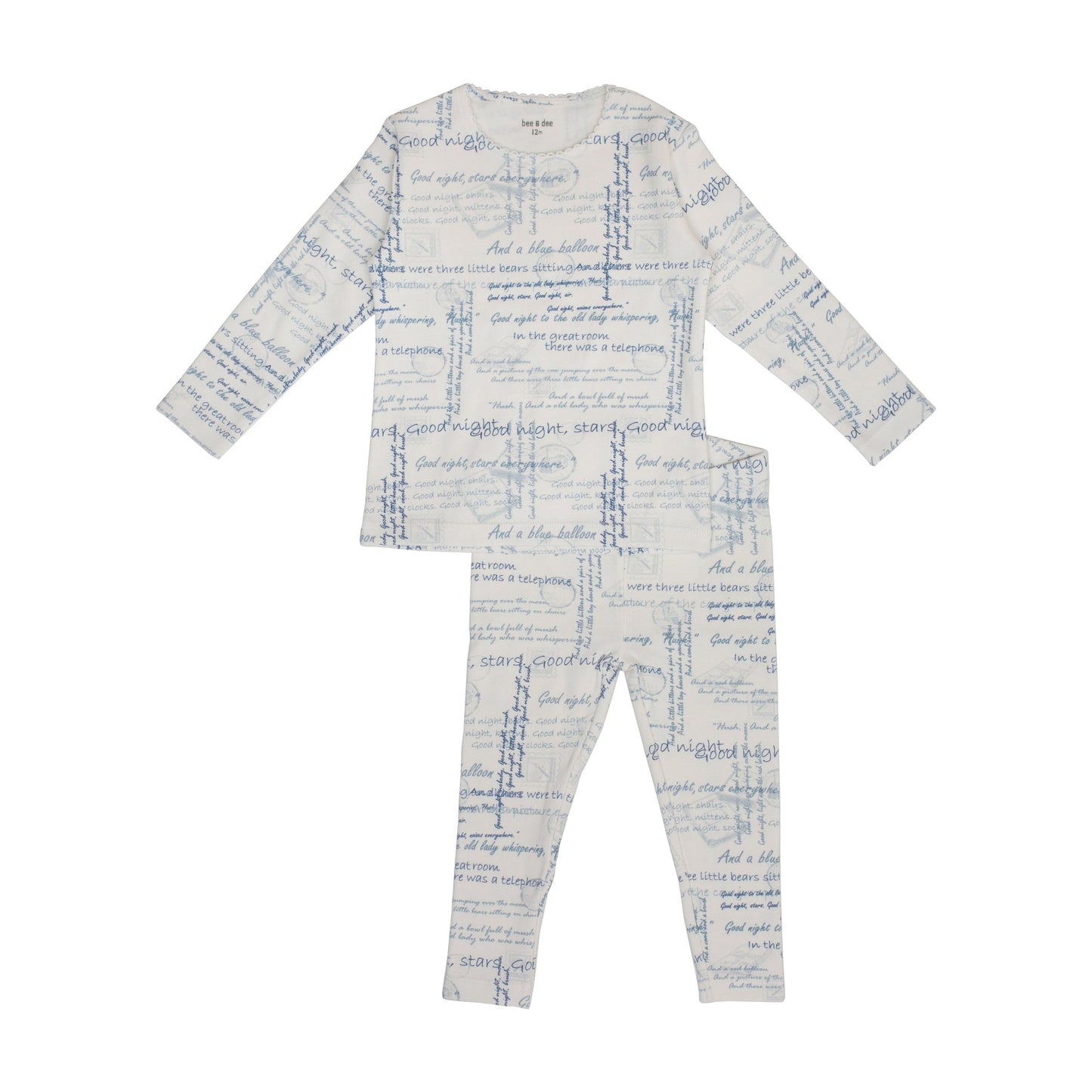 Bee&Dee Script Print Loungewear