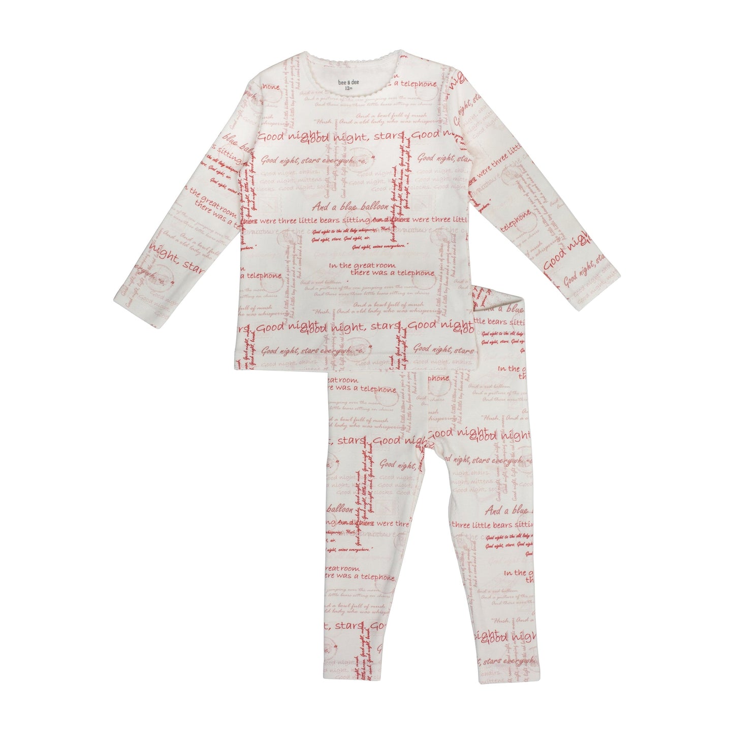 Bee&Dee Script Print Loungewear