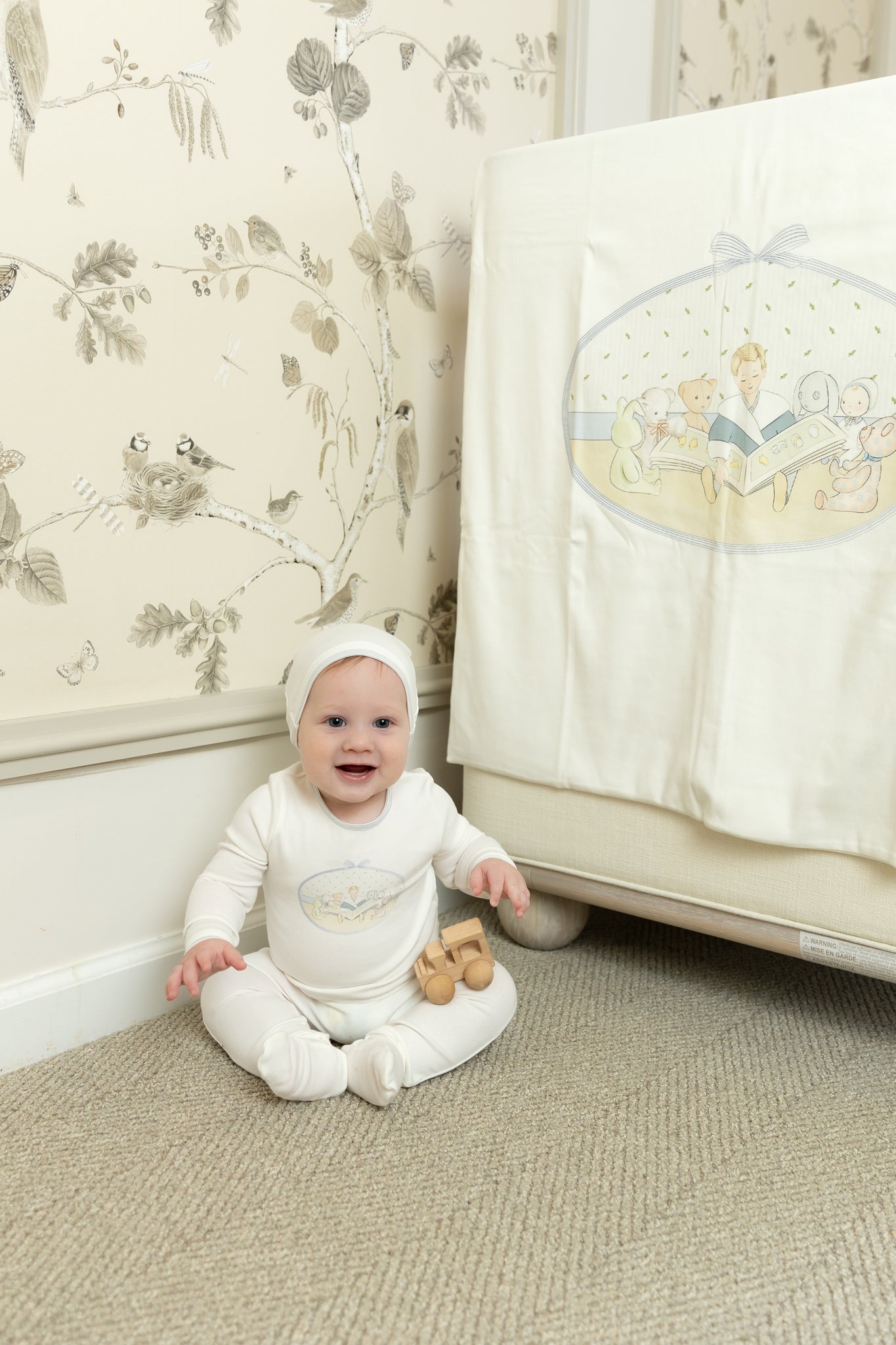 Bee&Dee Storytime Series Footie/Beanie