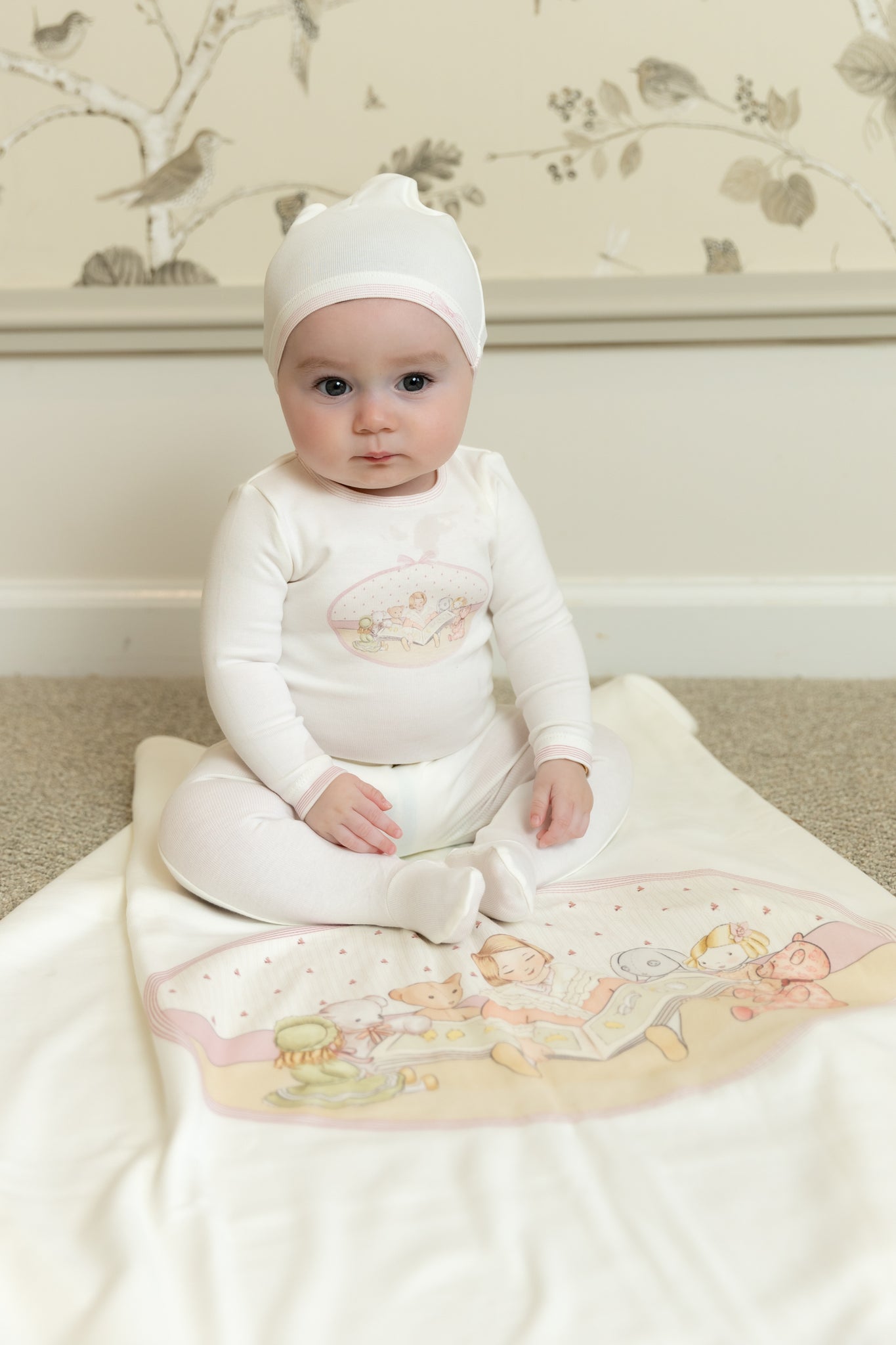 Bee&Dee Storytime Series Footie/Beanie
