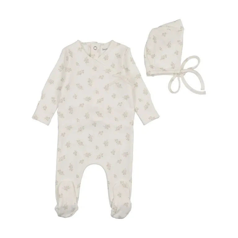 Bee&Dee Little Bundles Footie/Bonnet