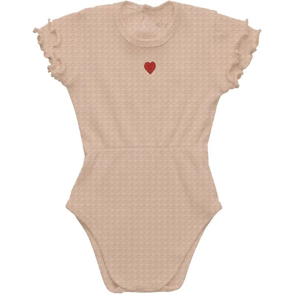 Ely's & Co Heart and Star Romper