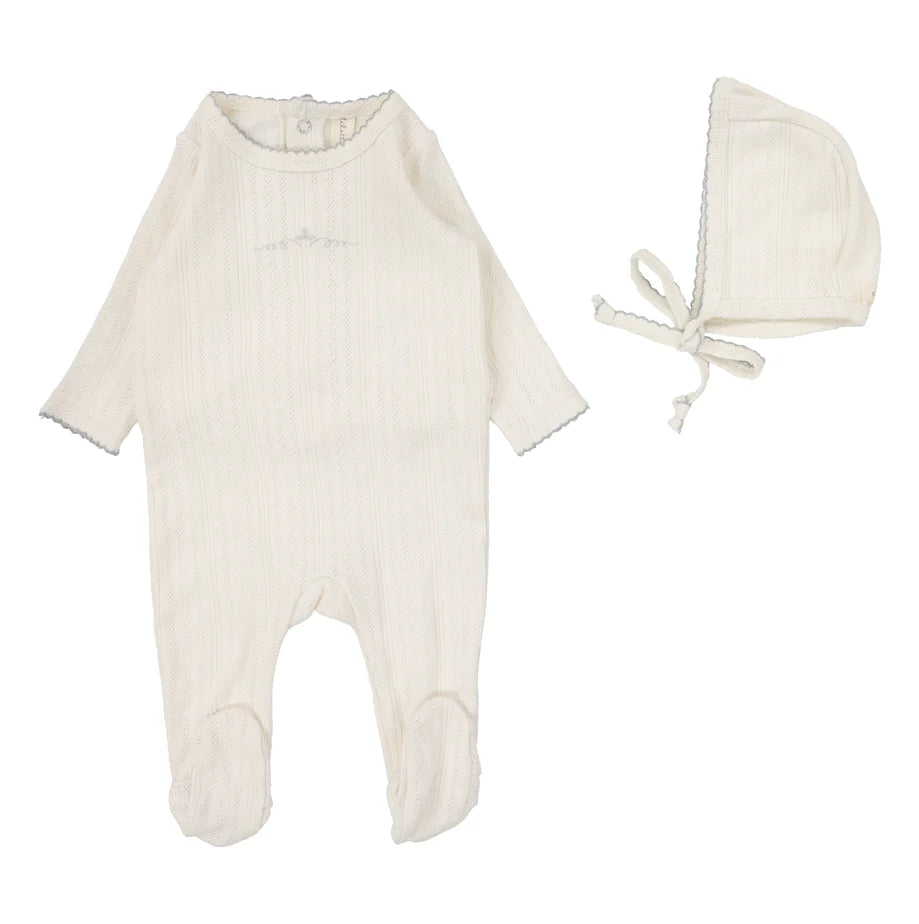 Lilette Pointelle Graphic Footie Collection