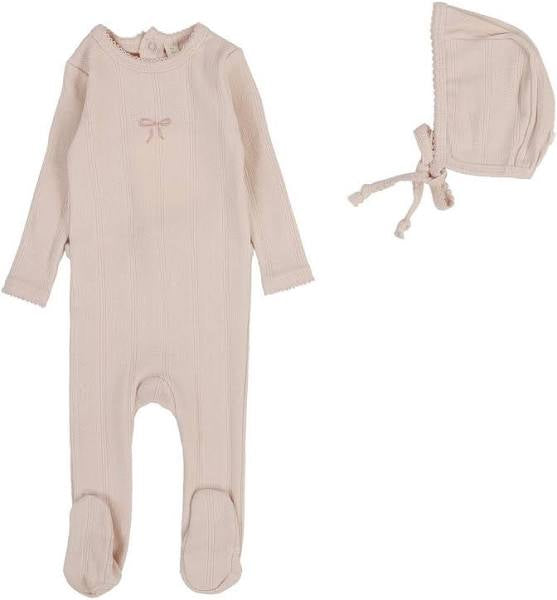 Lilette Pointelle Graphic Footie Collection