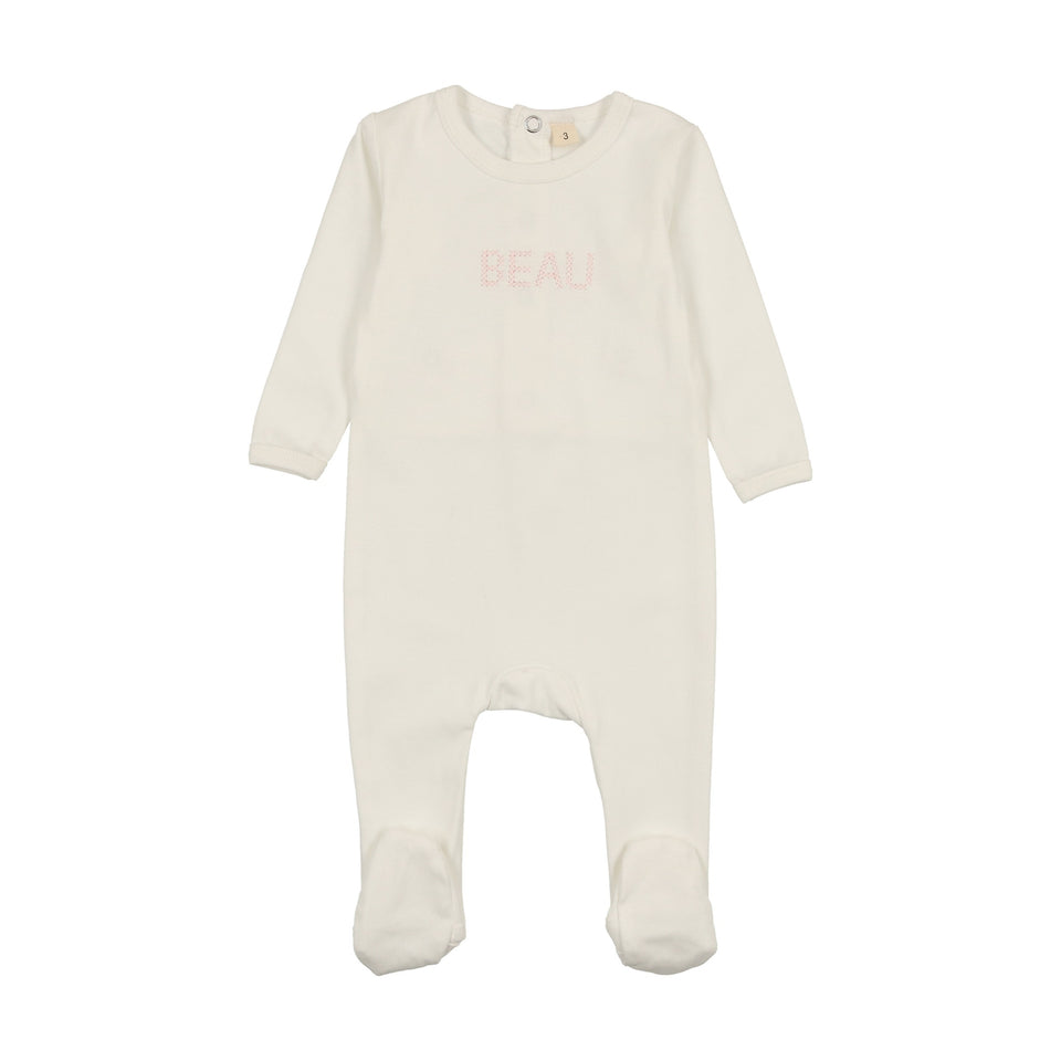 Bonjoy Stitched Beau Footie Set