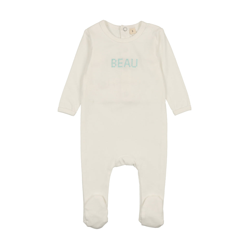 Bonjoy Stitched Beau Footie Set