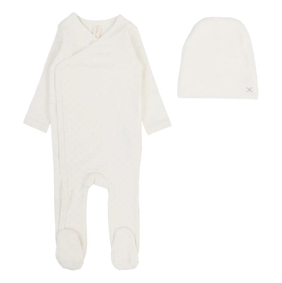 Lilette Take Me Home X Print Footie Set