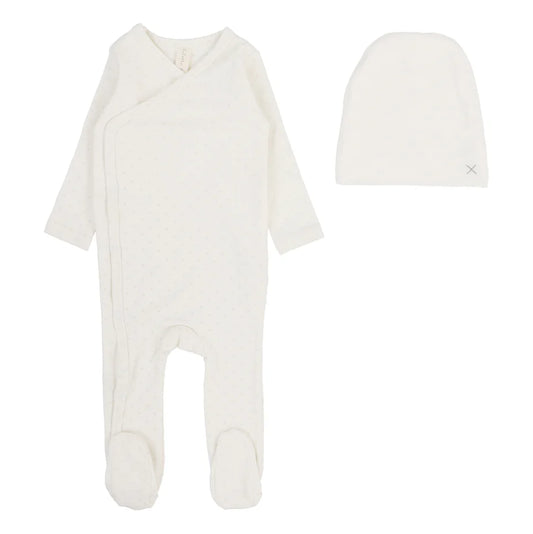 Lilette Take Me Home X Print Footie Set