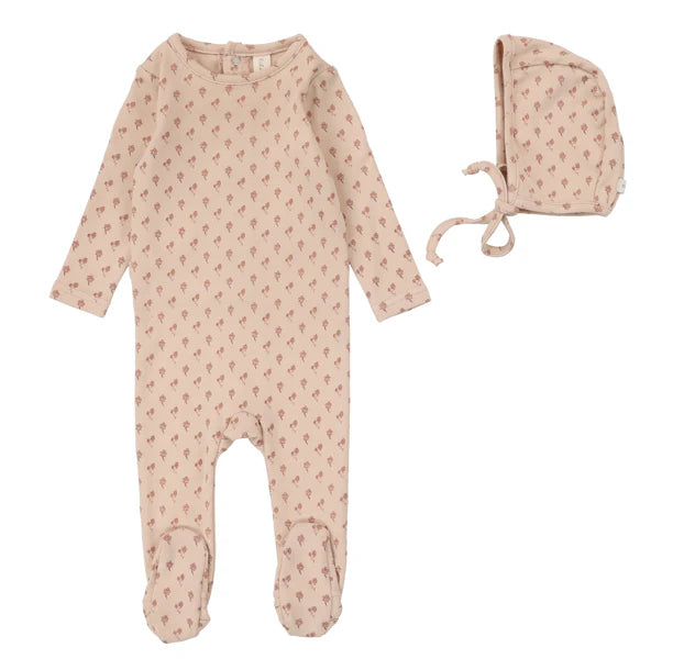 Lilette Ballard Print Footie Set