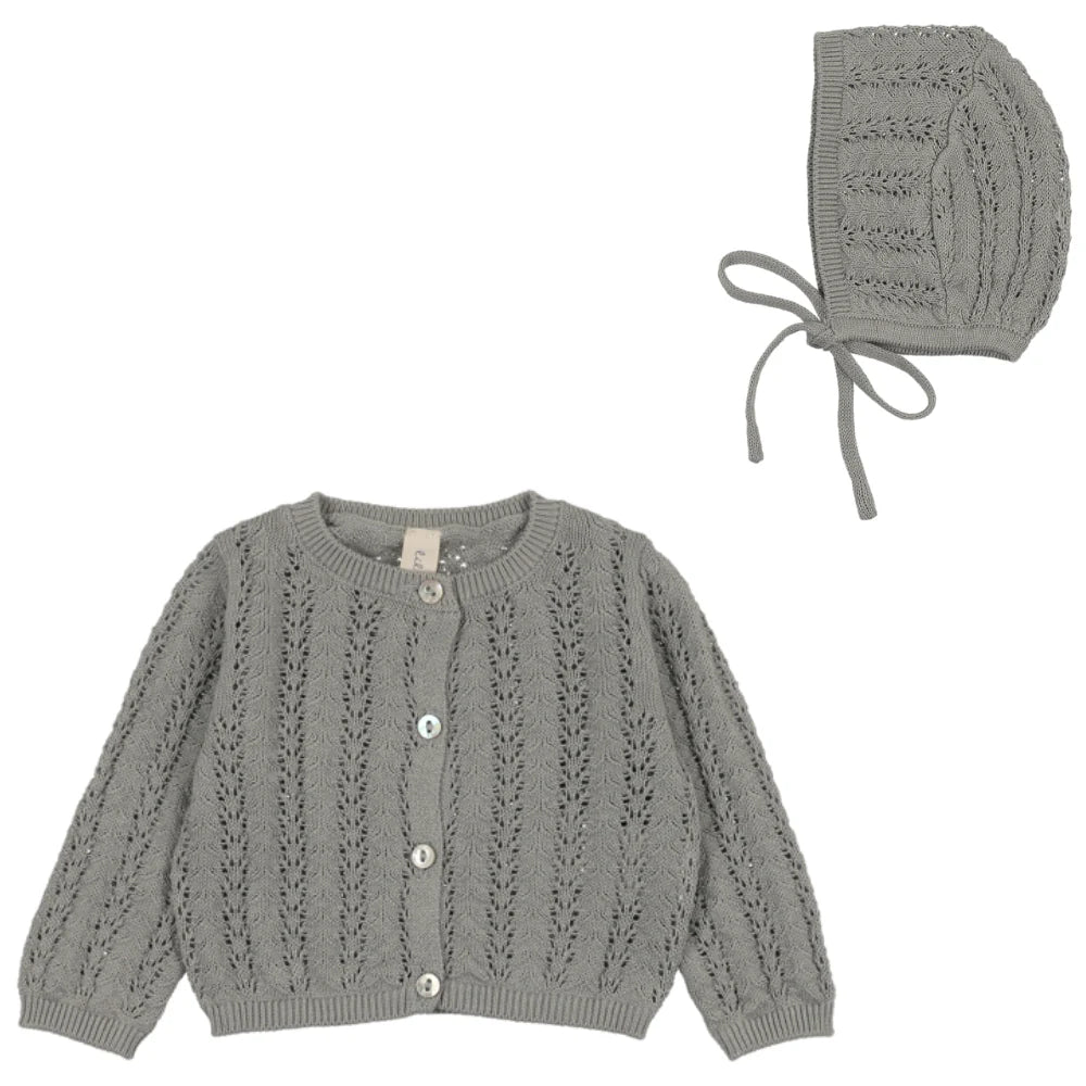 Lilette Crochet Knit Shrug
