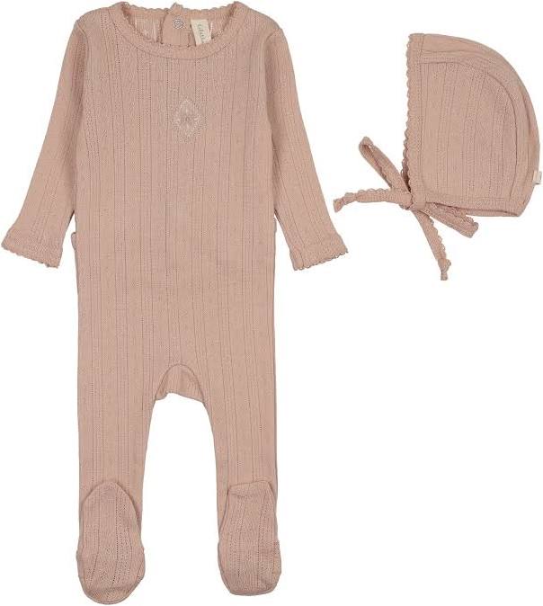 Lilette Geo Floral Footie Set