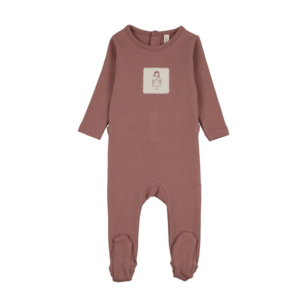 Lilette Graphic Tag Footie