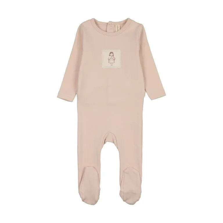 Lilette Graphic Tag Footie
