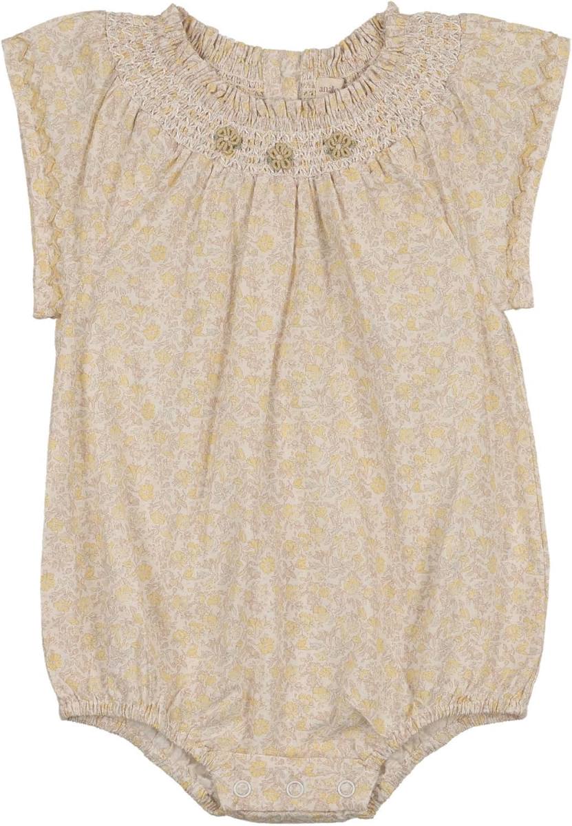 Analogie Sunny Blossoms Flutter Romper