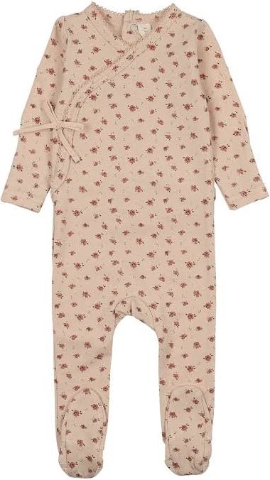 Lilette Printed Wrap Footie Set