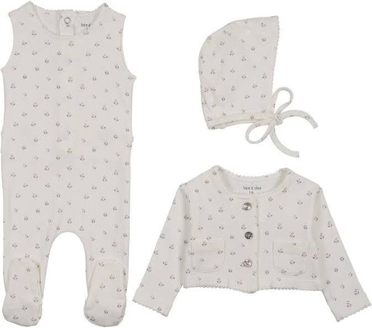 Bee&Dee Floral Cardigan Outfit