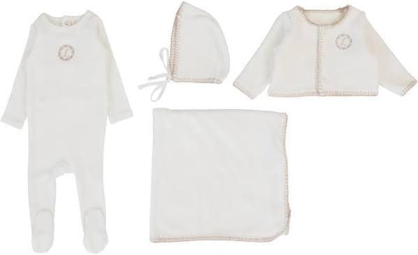 Lilette Velour Cardigan Set