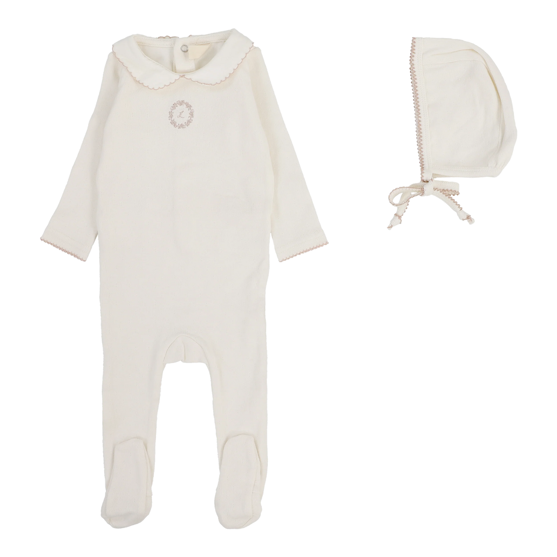 Lilette Emblem Embroidered Footie Collection