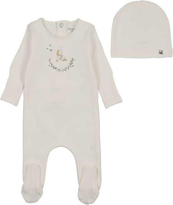 Bee&Dee Baby Image Footie/Beanie
