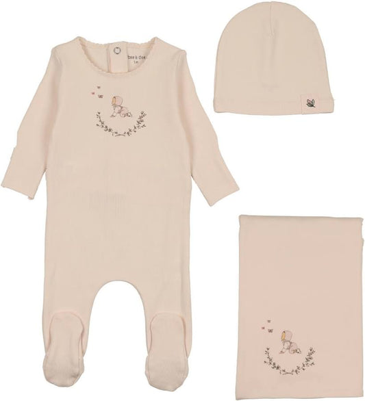 Bee&Dee Baby Image Footie/Beanie