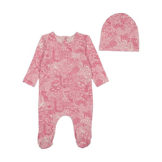 Bee&Dee Botanical Footie/Beanie