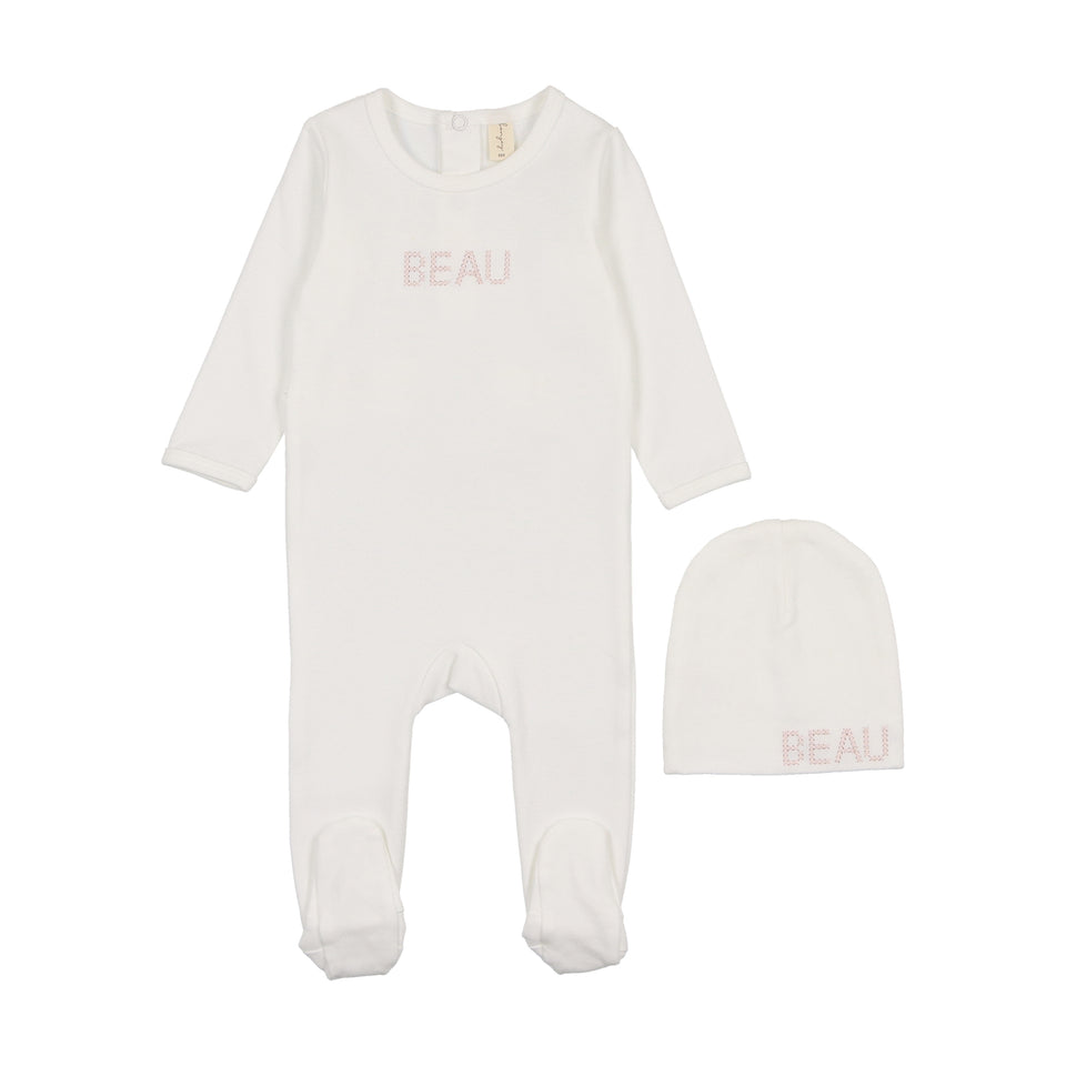 Bonjoy Stitched Beau Footie Set