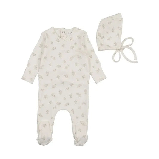 Bee&Dee Little Bundles Footie/Bonnet